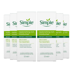 Simple Kind to Skin moisturiser bottle closeup for gentle hydration