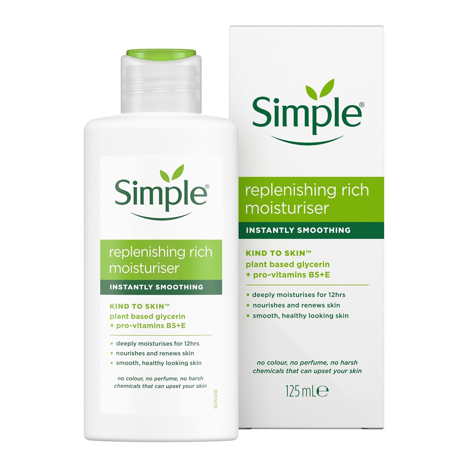 Simple Kind to Skin moisturiser ideal for daily use and sensitive skin