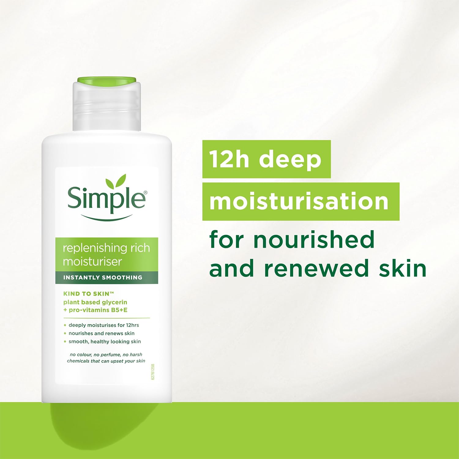 Simple Kind to Skin no color or dye formula for clean skin care