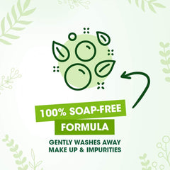 Simple Moisturizing Facial Wash ingredients bisabolol close-up shows soothing chamomile source.