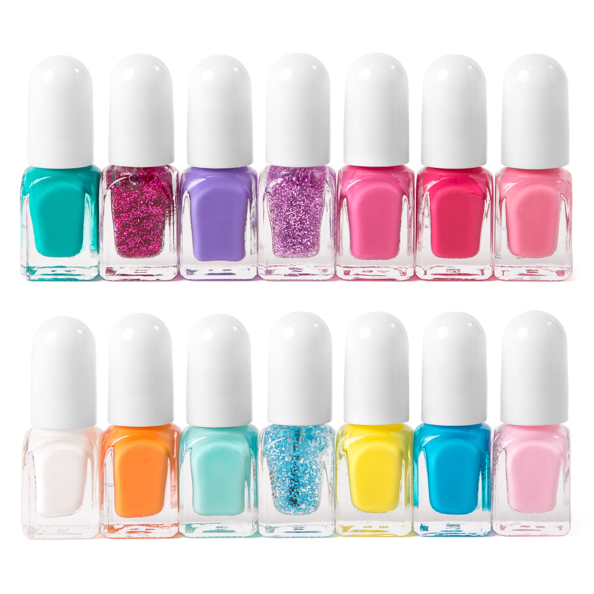 SIMPLE PLEASURES glitter-shine shades add sparkle to outfits and mix-and-match looks.