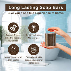 Simple Scents Australia sandalwood pack five-bars highlights long-lasting soaps for family use.