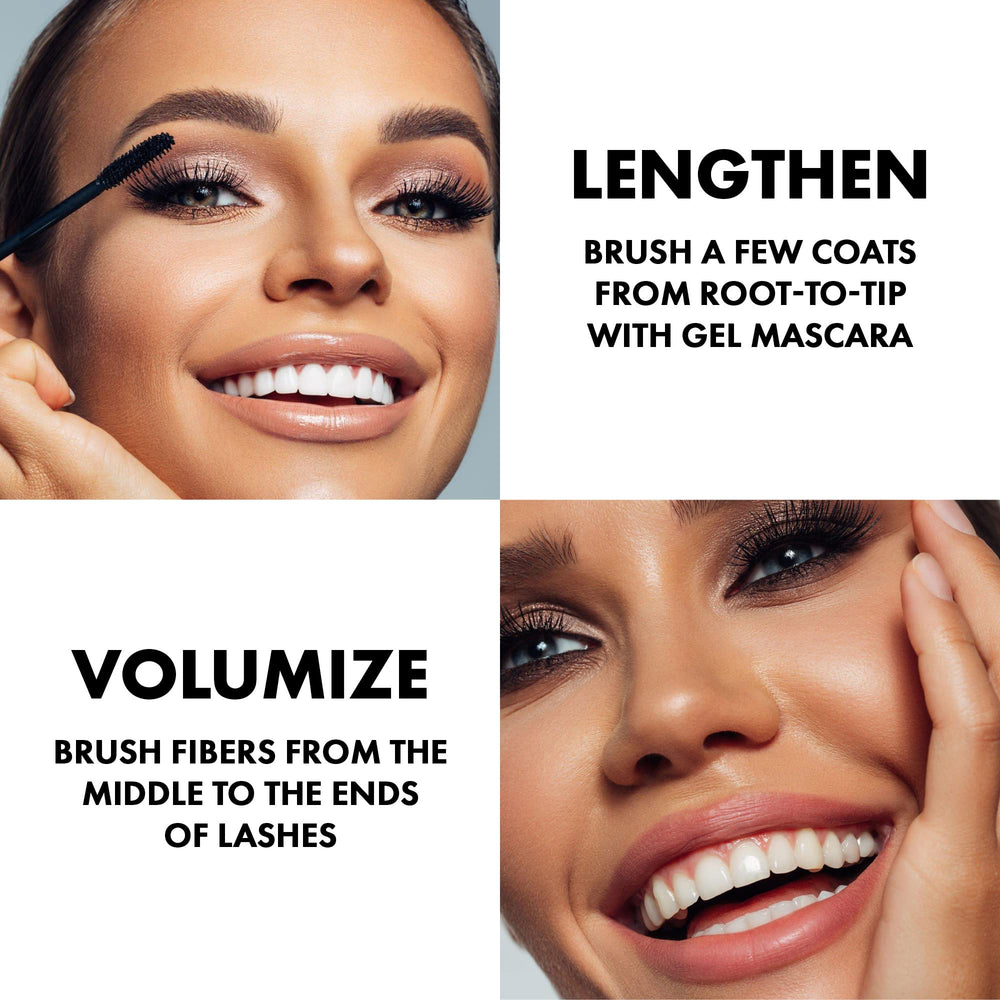 Simply Naked Beauty 3D Lash Mascara tubes ready for quick, mess-free application.