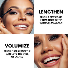 Simply Naked Beauty 3D Lash Mascara tubes ready for quick, mess-free application.
