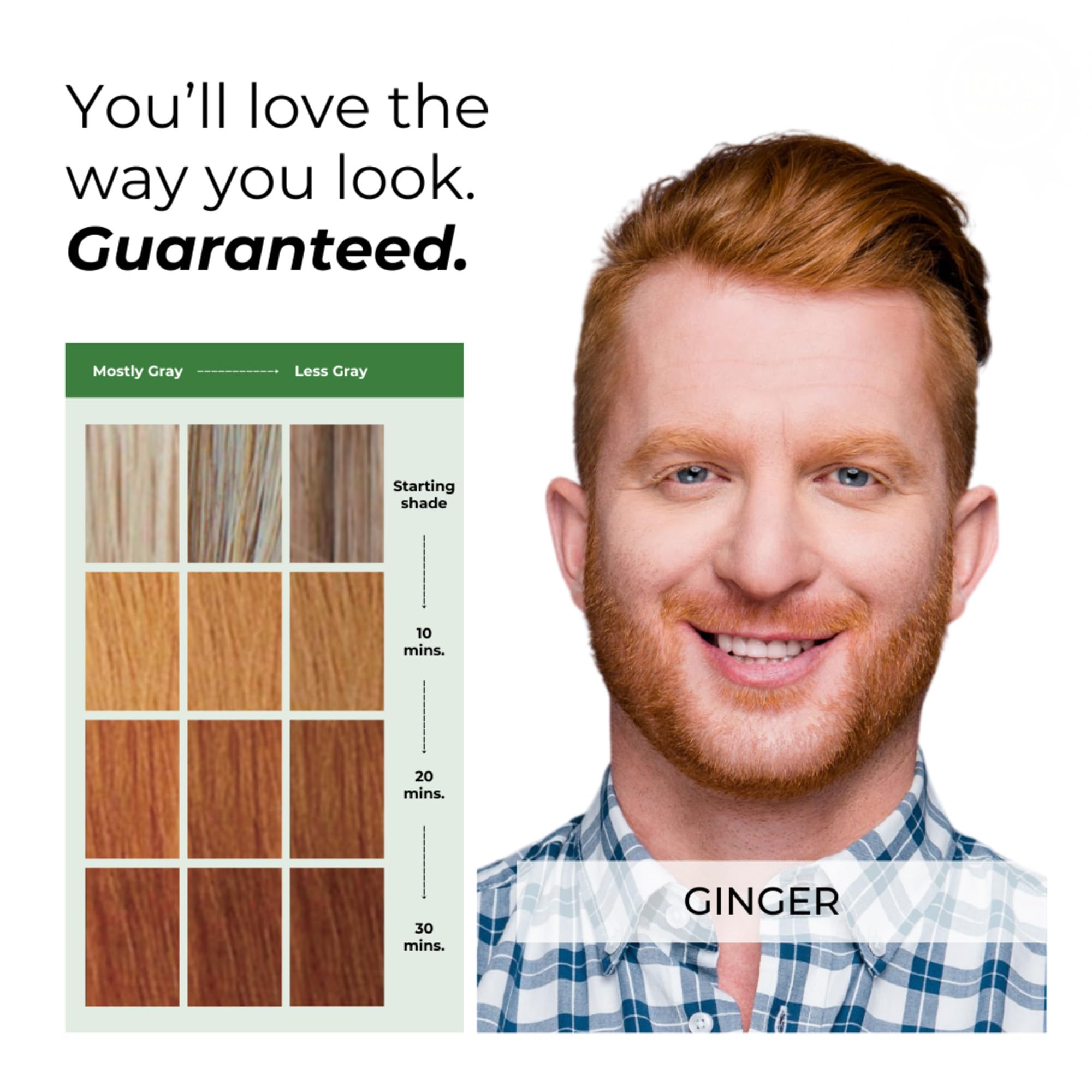 SIMPLER HAIR COLOR beard coverage on the beard for gray reliability.