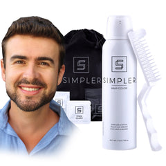 Simpler Hair Color kit application brush for effortless gray coverage