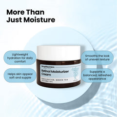 Simplified Skin textura ligera no grasa, ideal para aplicar antes del maquillaje.