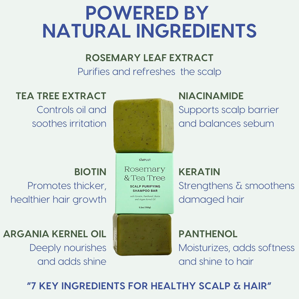 SIMPLUT post-use hair with natural shine and healthy texture