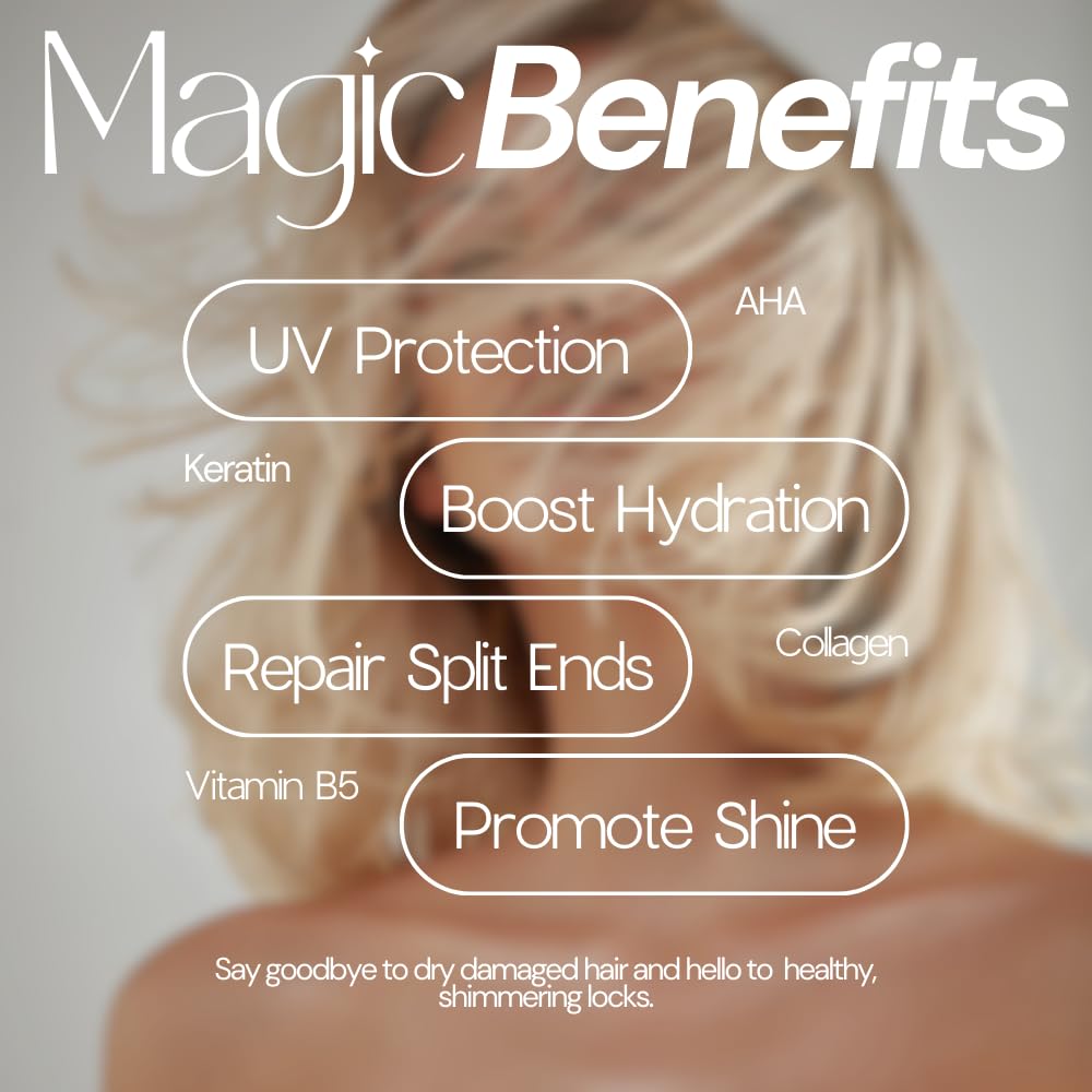 SIMPLY SMOOTH Magic Potion Original detangling action smooths knots with ease