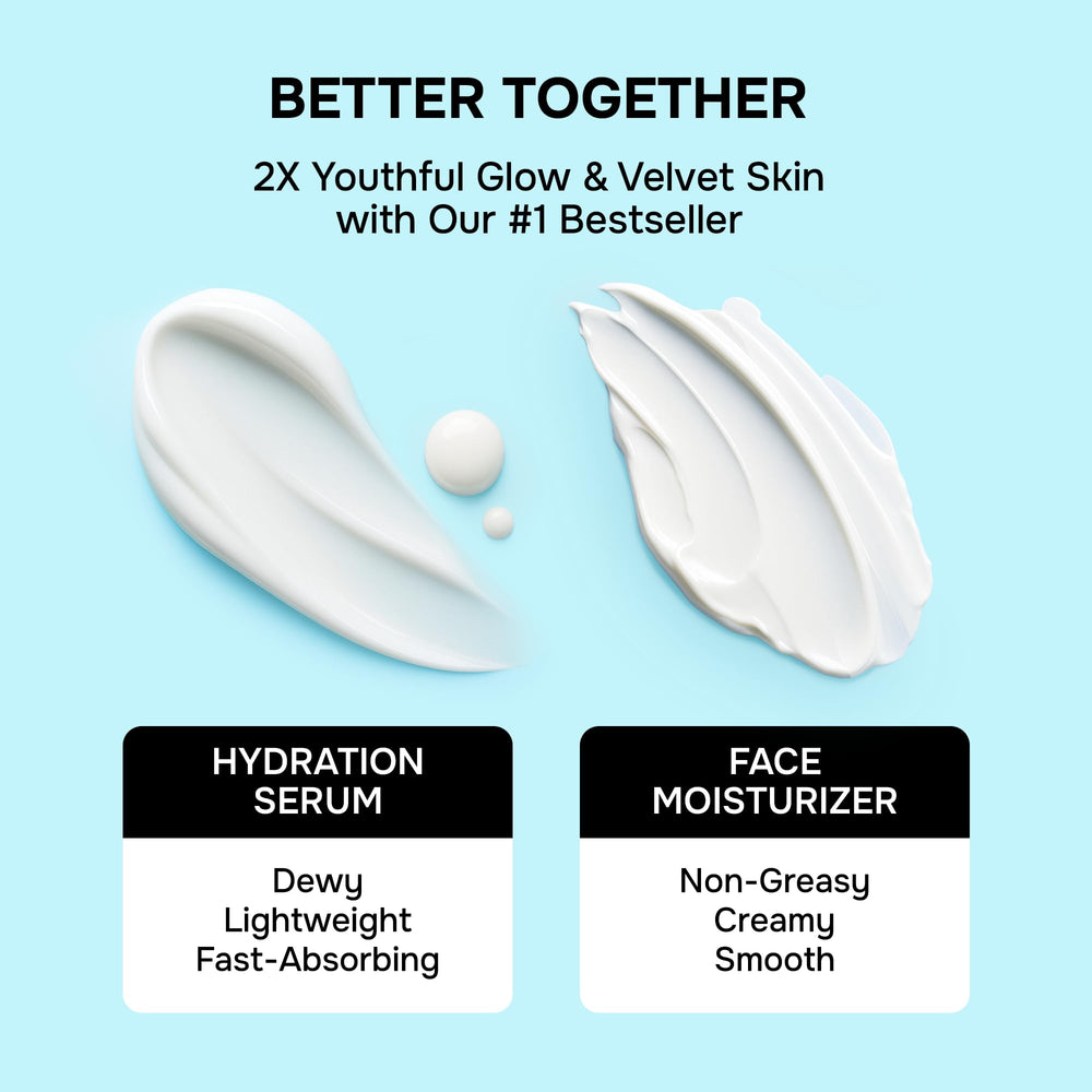 SimplyVital collagen-serum closeup hints at glow and moisturized skin