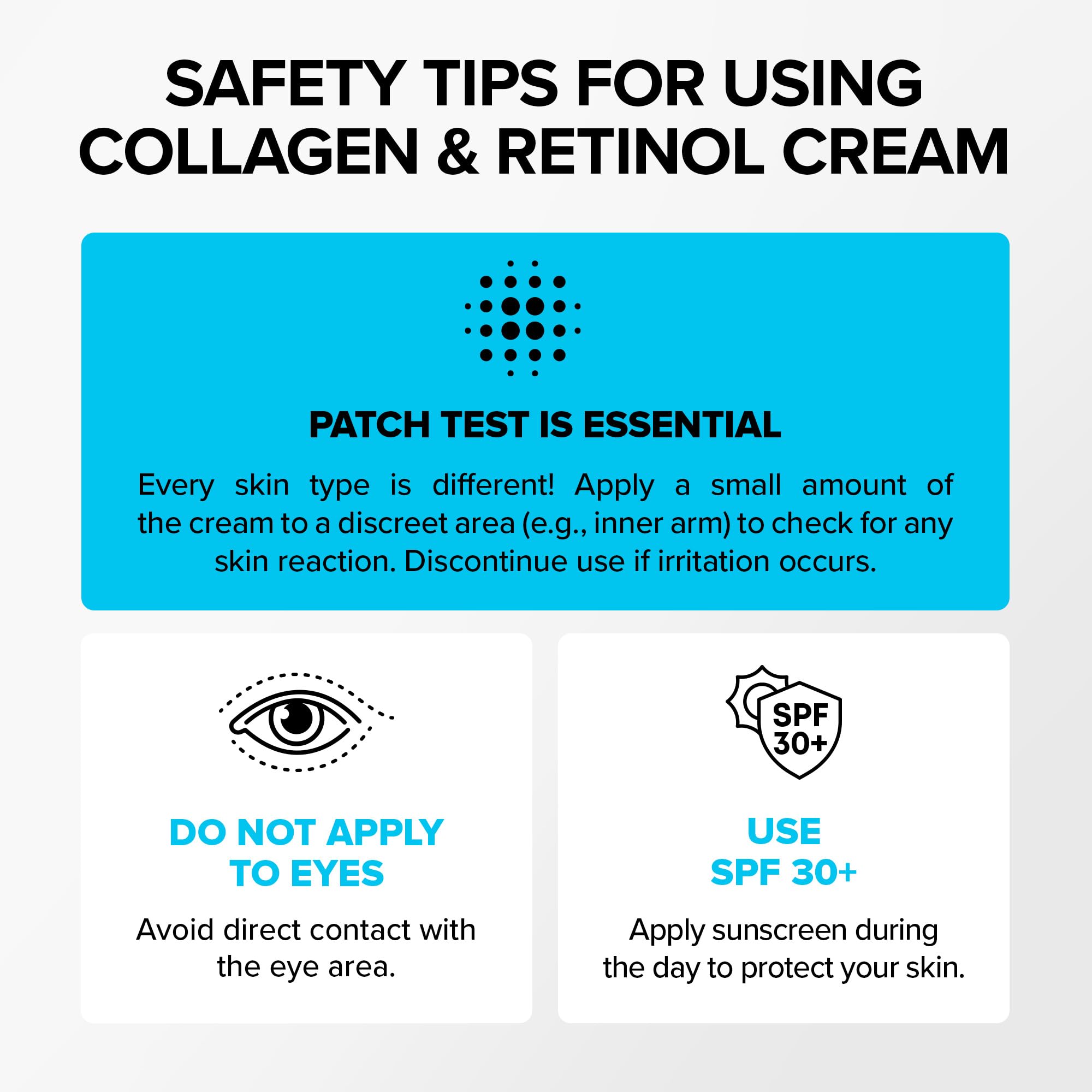 SimplyVital face-neck-décolleté usage illustrates versatile skincare area coverage.