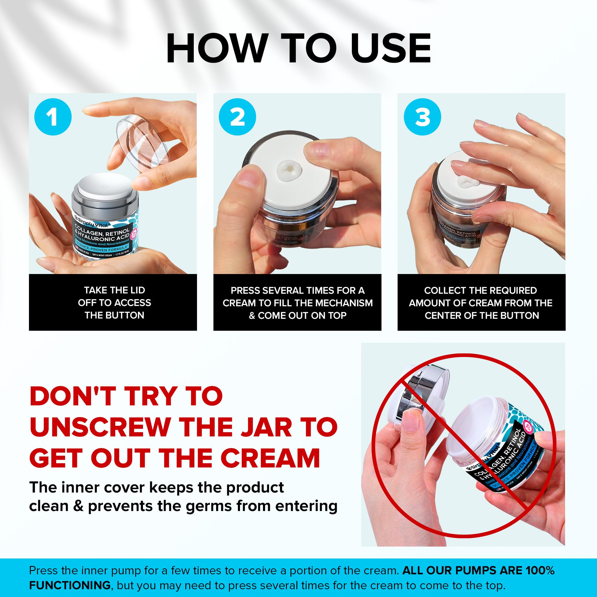 SimplyVital mens use option shown for balanced skincare routine