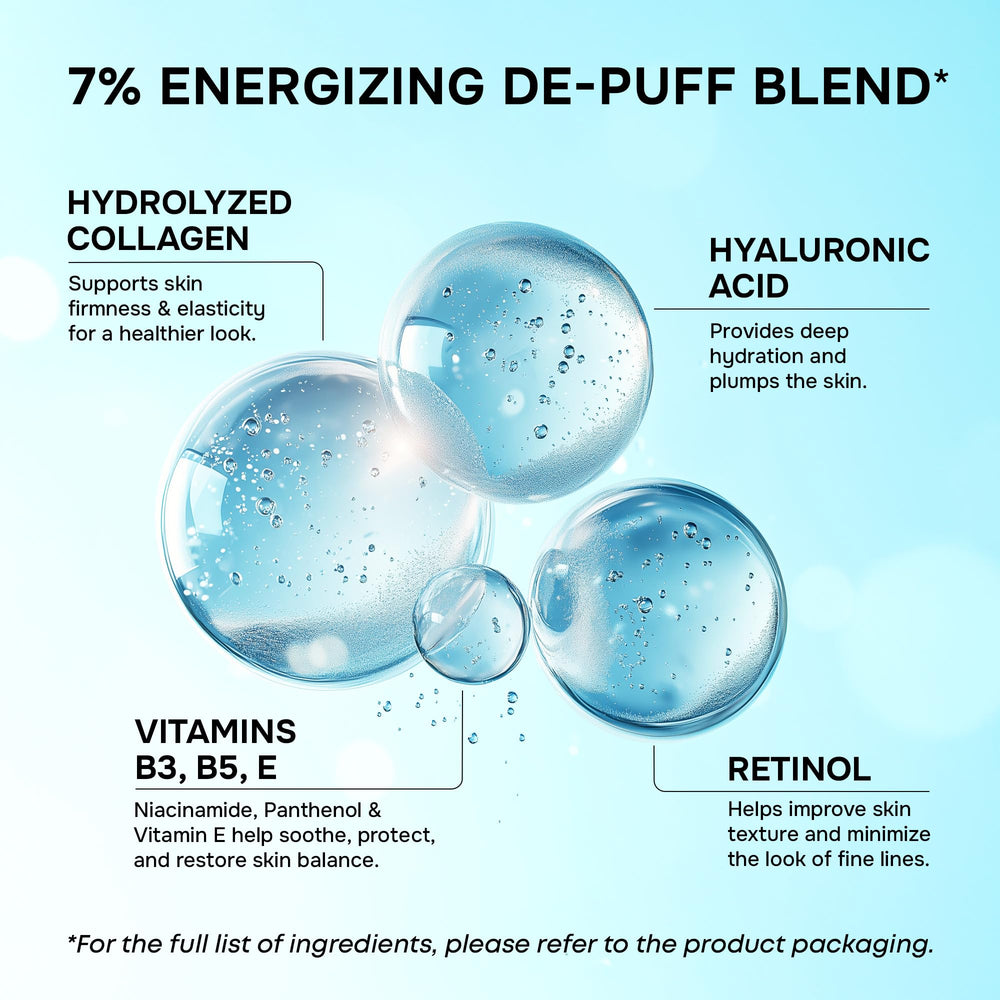 SimplyVital retinol under-eye patches texture closeup for smoother look