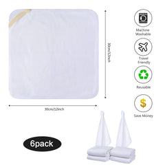 SINLAND face cloths close-up illustrating plush texture, soothing during cleansing
