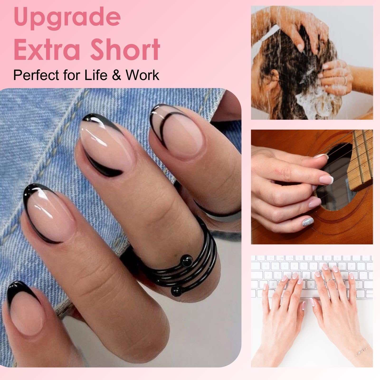 SINOKAME easy removal with acetone soak-off for safer nail maintenance