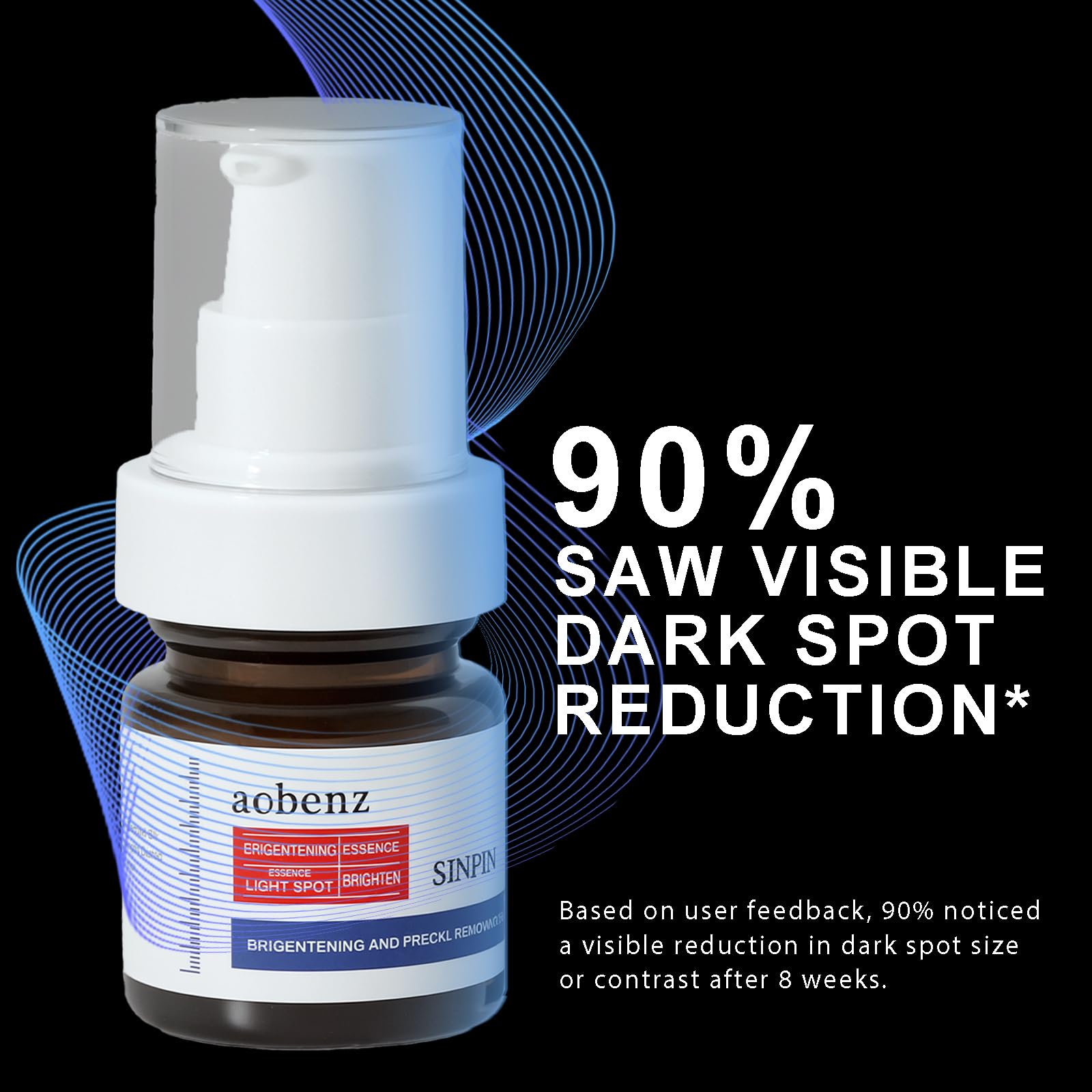 SINPIN aobenz suitable for face and body areas like underarms for uniform results