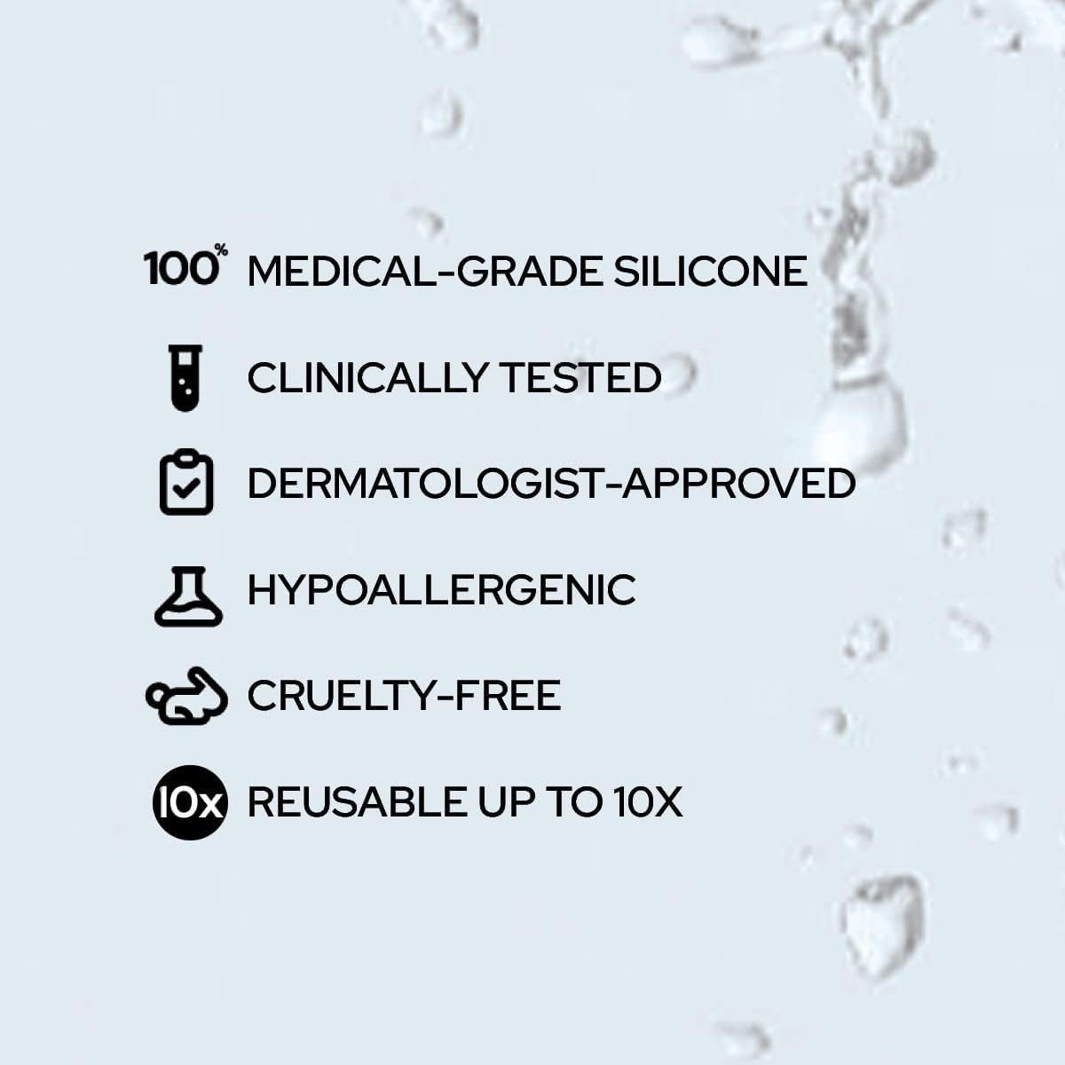SiO Beauty FaceLift overnight-use setup showing simple, user-friendly application.