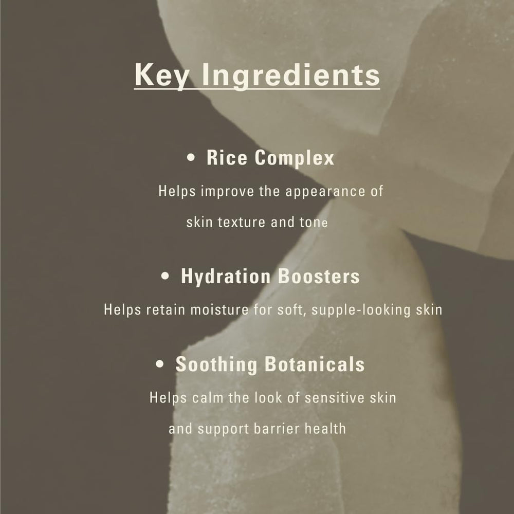 Close-up of SIOT Rice Jam Mask texture showing creamy formula.