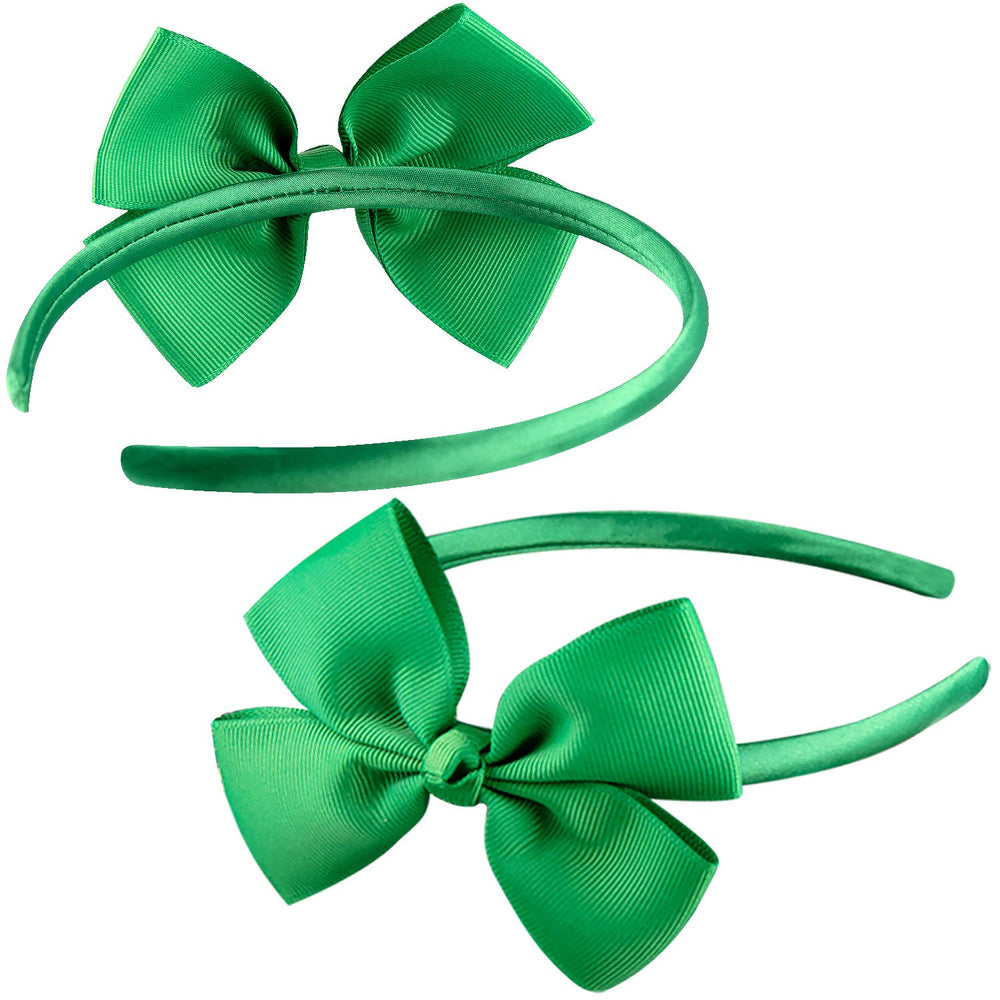 SIQUK bow headbands 12cm diameter for comfortable wear.