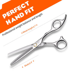 Sirabe ergonomic texturizing handle design for comfortable grip