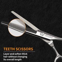 Sirabe hair cutting kit case keeps tools organized on the go.