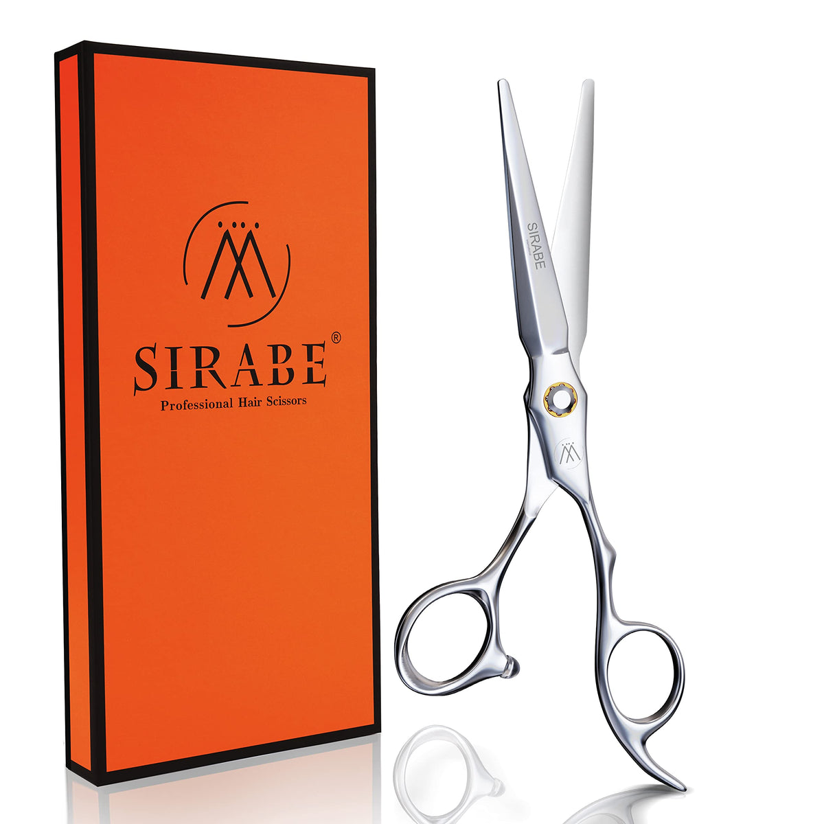Sirabe high-end professional hair cutting scissors offer precise control for salon cuts.