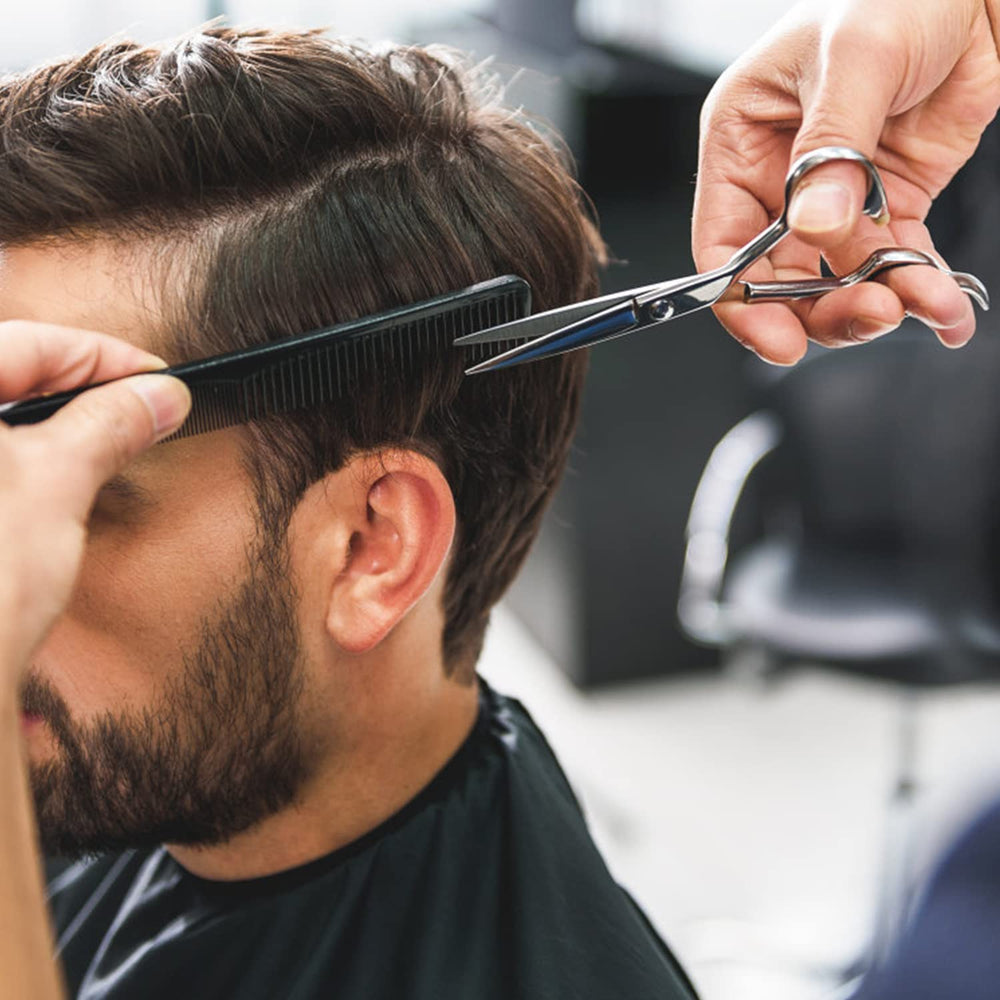Sirabe muffler design minimizes noise for quieter home barbering.