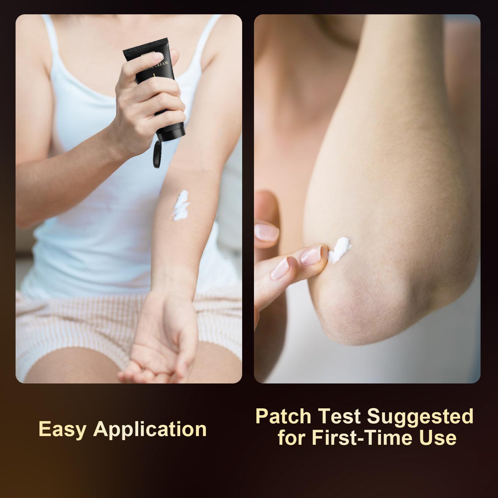 Siripine Numbing Cream after shaving or sun exposure for post-care versatility.