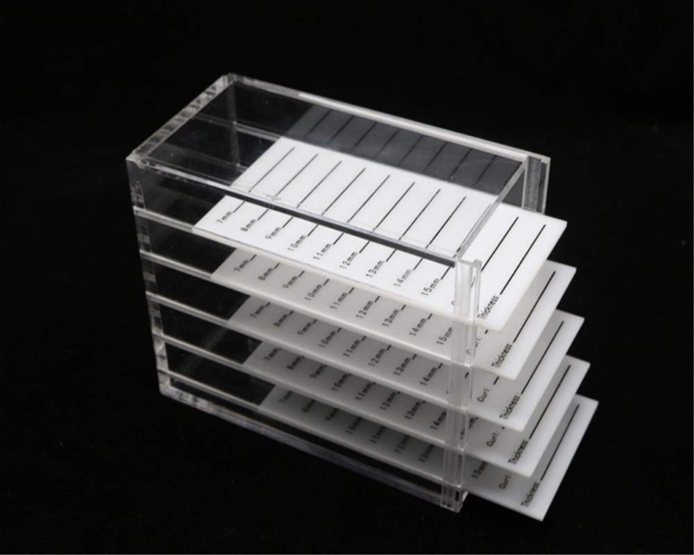 Sisiter 4-layer makeup storage helps organize false lashes, mink lashes, and more