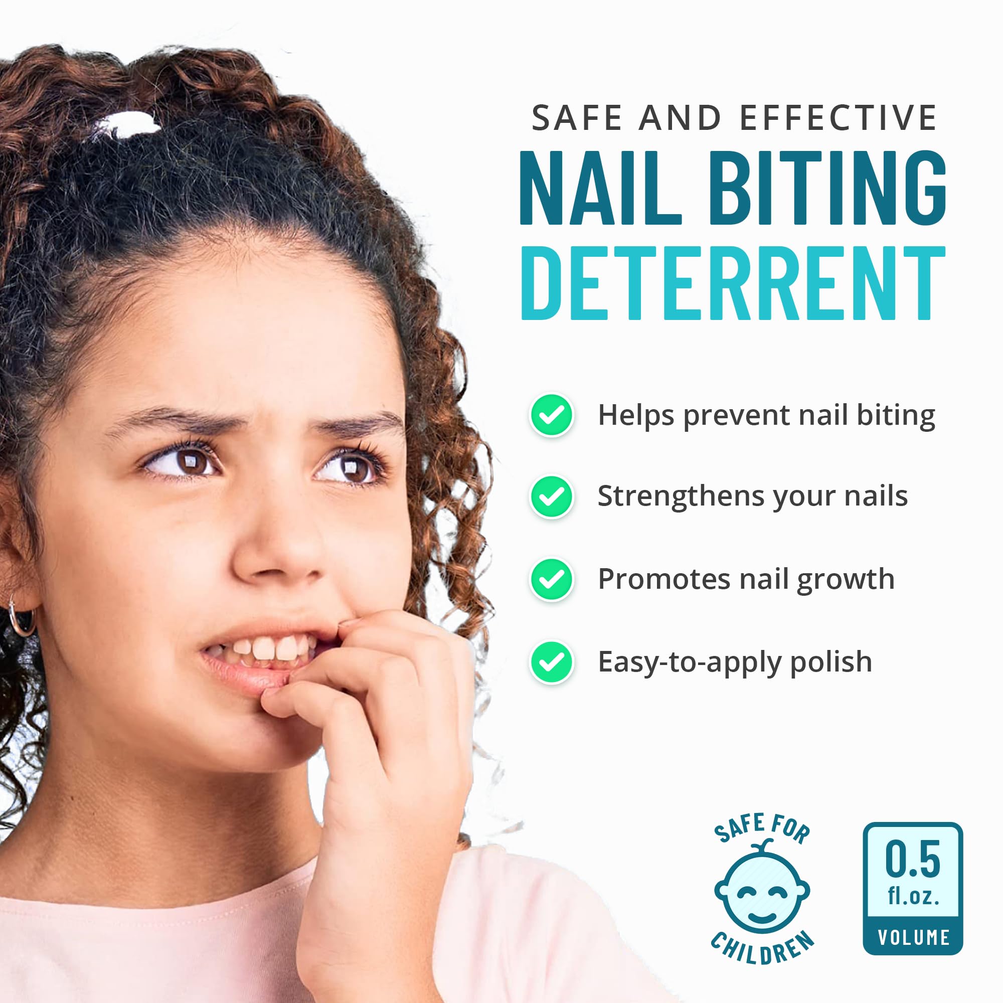 SISQUOC HEALTHCARE Stop Nail Biting dries fast for daily wear