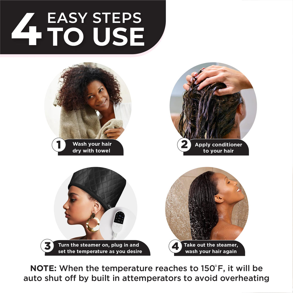 SISWOW wide-deep coverage cap ensures thorough treatment from roots to ends