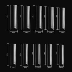 SITELENABY xxl square tips feature elegant square ends