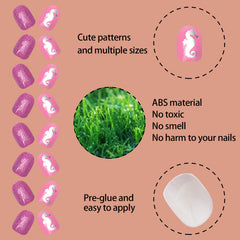 SIUSIO pre-glue press-on nails enable easy at-home application