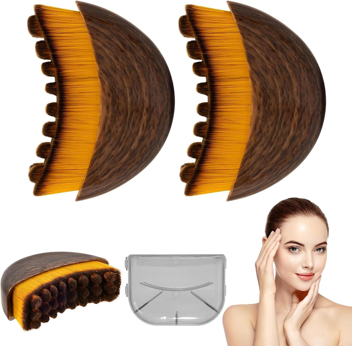 Cepillo sixco contorno linfático para rostro mejora el drenaje suave y define el contorno.