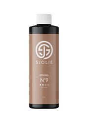 Sjolie Spray Tan No.9 bottle front showing medium hydration for natural glow