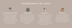 SJOLIE SUNLESS aloe vera enriched formula emphasizes soothing skin benefits.