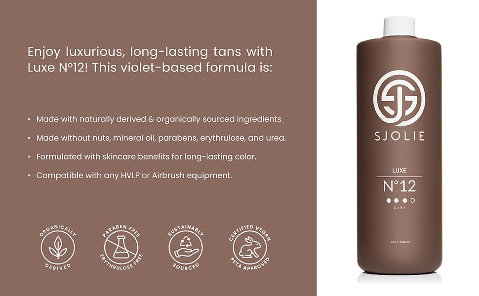 SJOLIE Sunless application closeup reveals smooth gliding for streak-free coverage.