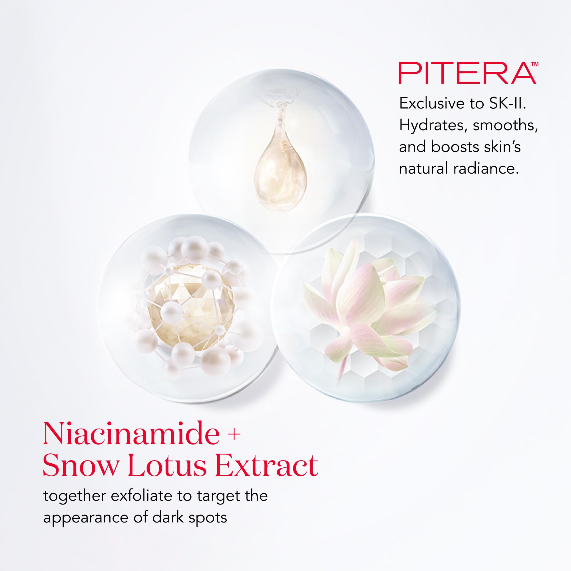 SK-II GenOptics Serum drop dispense shows precise dose for targeted brightening