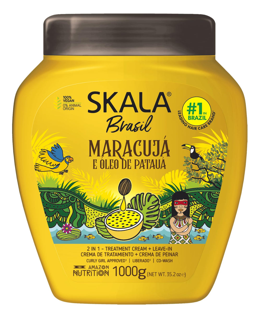 SKALA Brazilian beauty secret packaging highlighting vegan and cruelty-free formula.