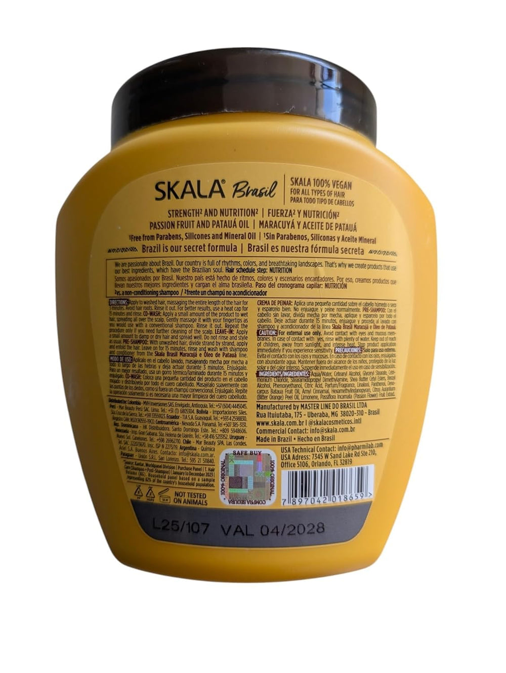 Skala deep-conditioning treatment restoring moisture and vitality