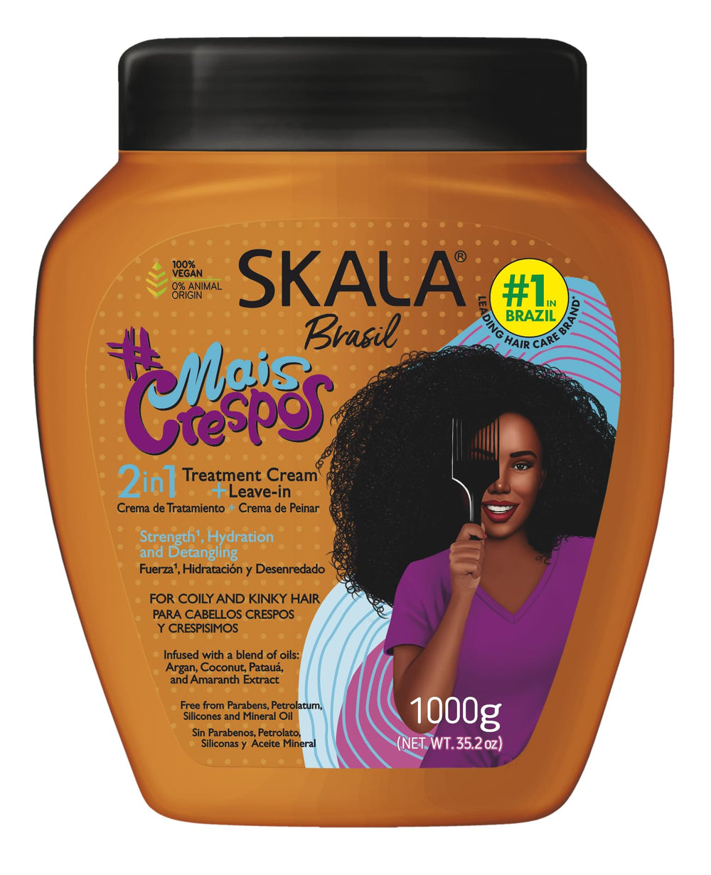 SKALA Maracuja 2-in-1 Cream 3-pack texture swirl highlights curl-defining formula