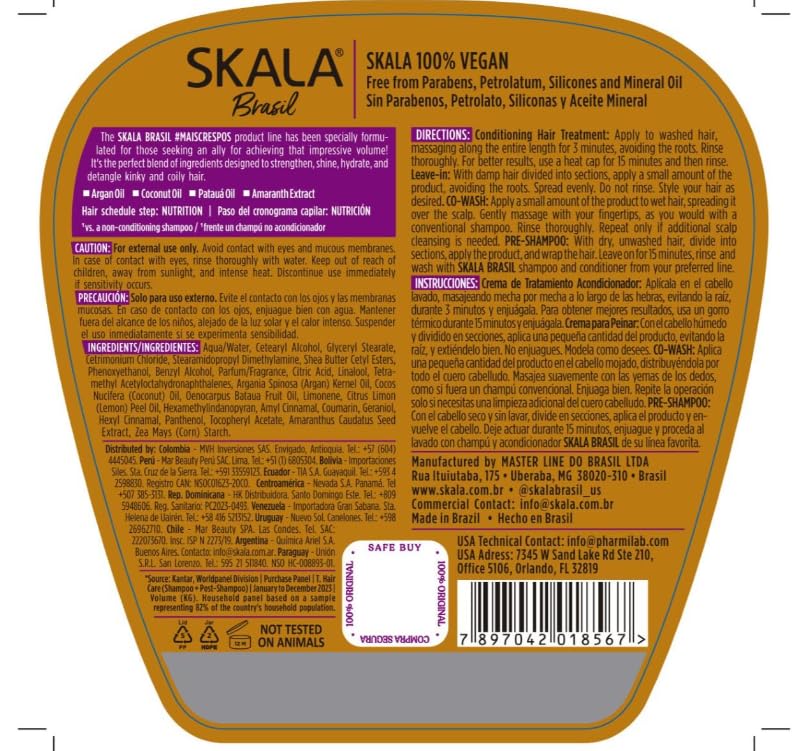 SKALA Maracuja 2-in-1 Cream 3-pack vegan cruelty-free icons highlight ethics