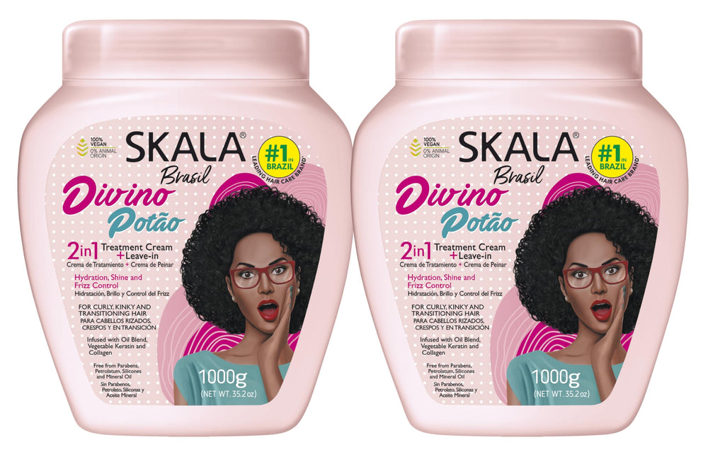 SKALA Divino Potao Hair Cream 32oz bottle for deep conditioning and smooth results