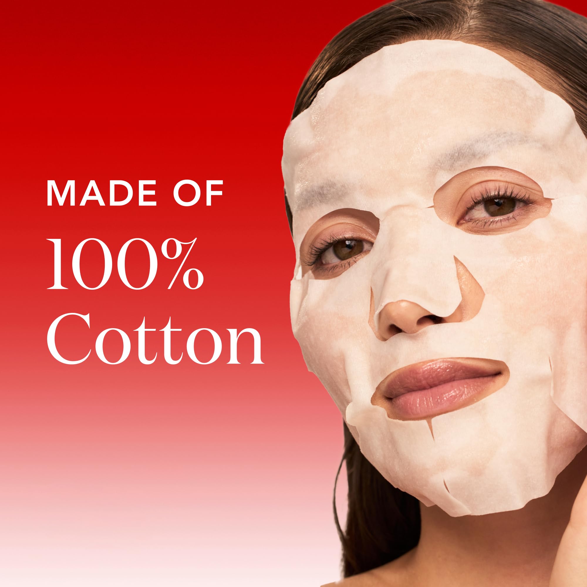 SK-II facial mask absorption in 5-15 minutes hinting at quick uplift