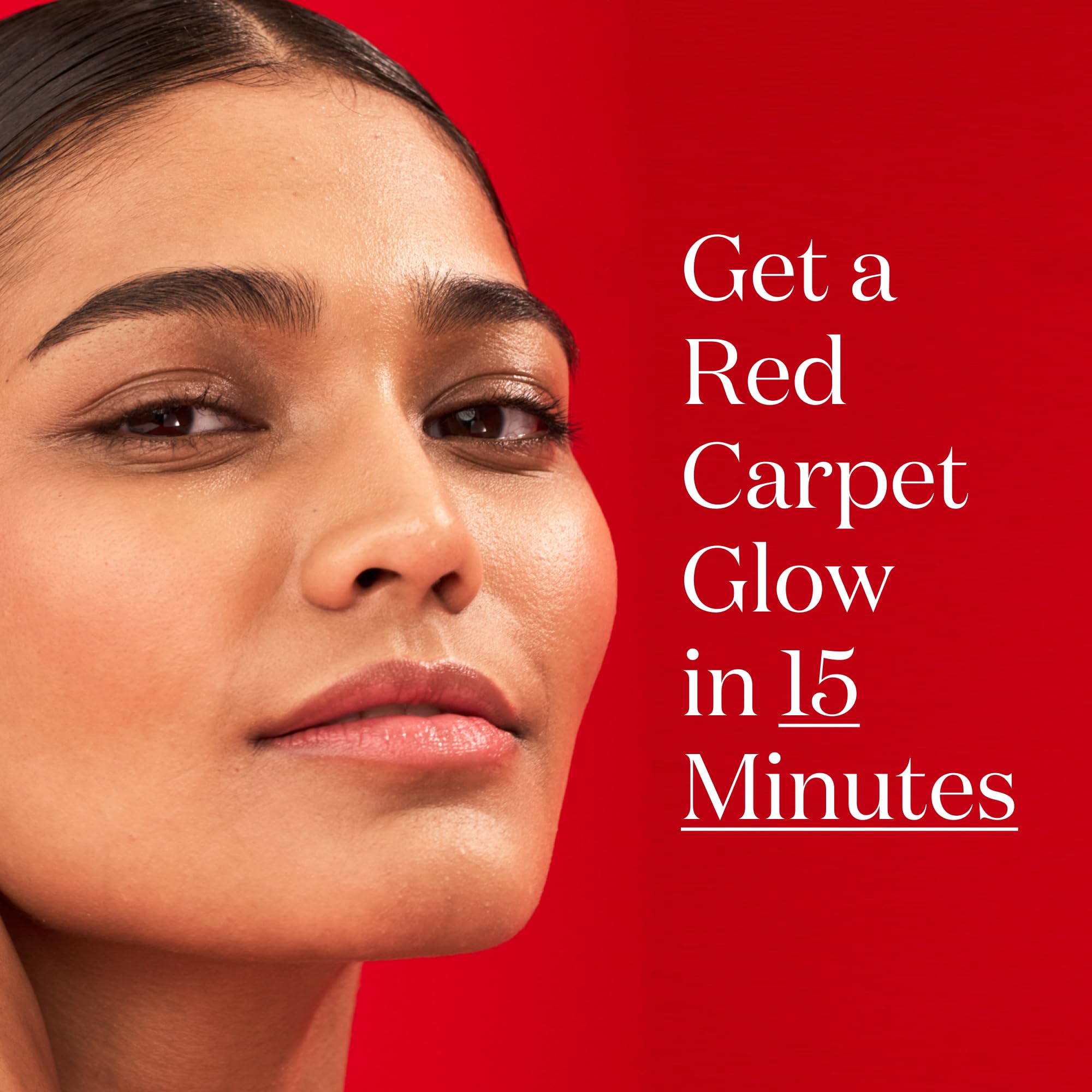 SK-II sheet mask application close-up showing hydration ready to absorb