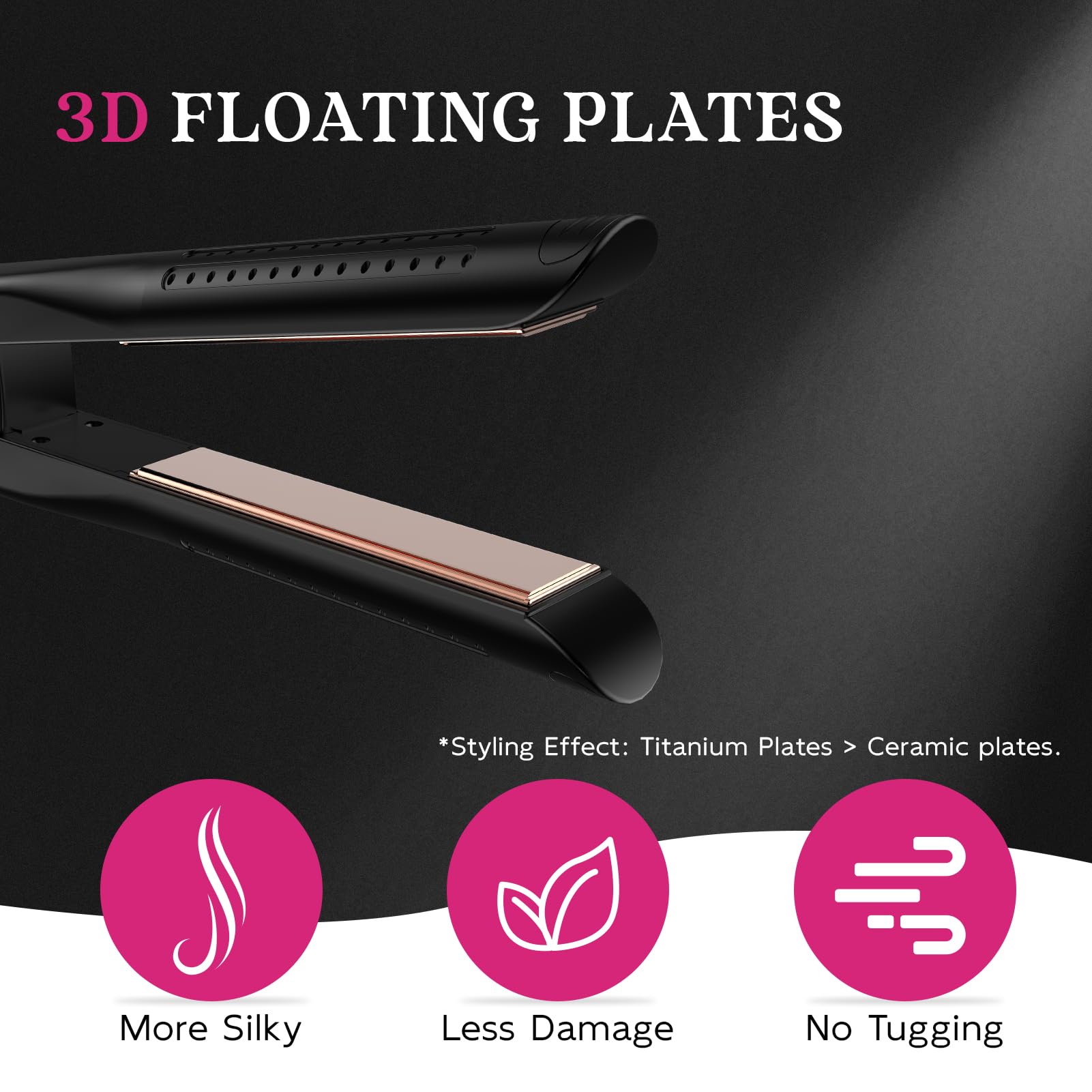 SKIMI Airflow Styler auto-off after 60 minutes for safety.