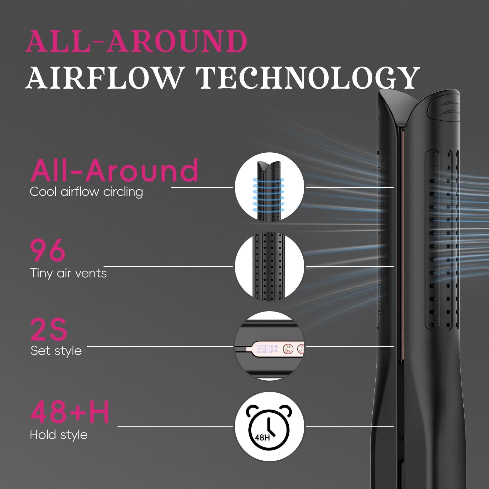 Skimi Airflow Styler travel case hints at gift-ready packaging.