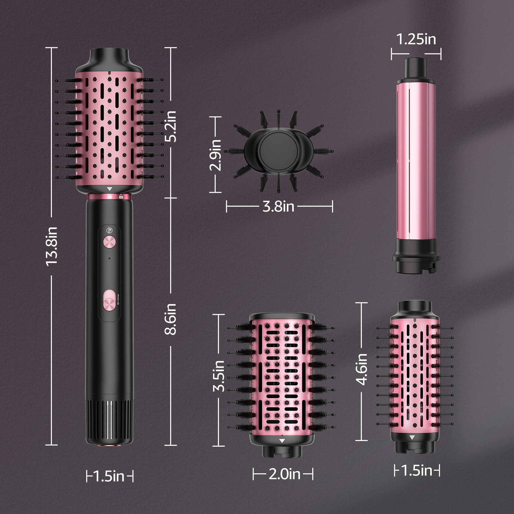 SKIMMI 360-degree cord rotation prevents tangling during use.