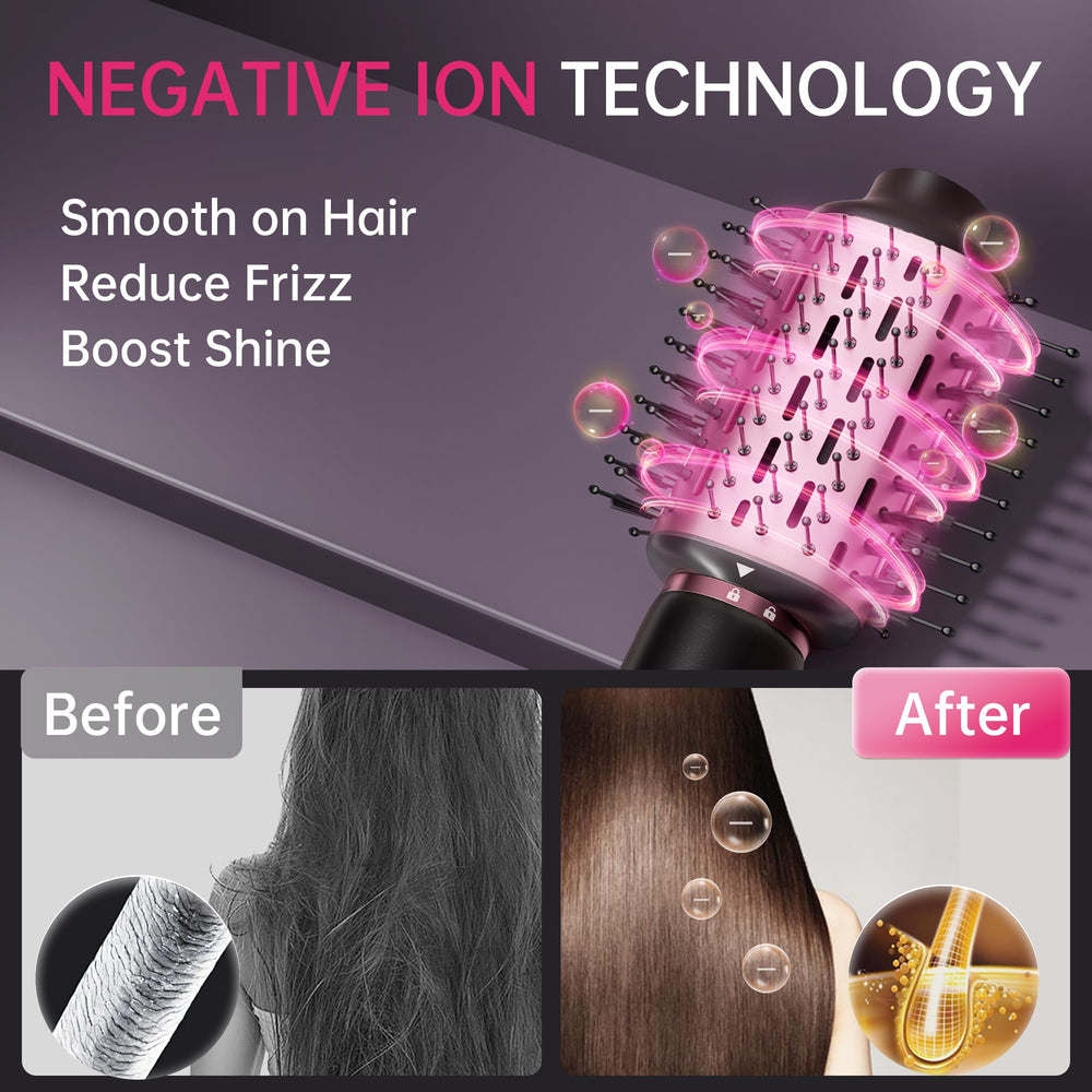 SKIMMI ergonomic one-handed design enables comfortable, precise styling.