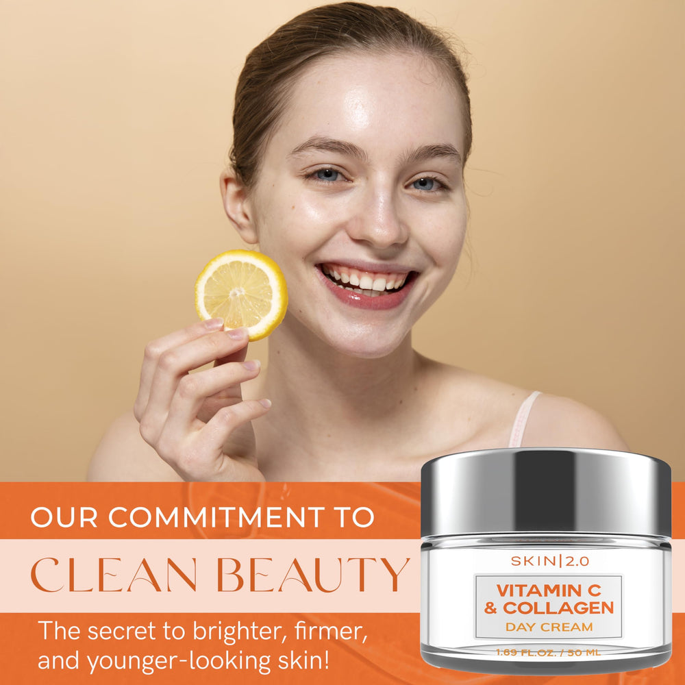 Skin 2.0 day cream texture closeup shows lightweight hydration